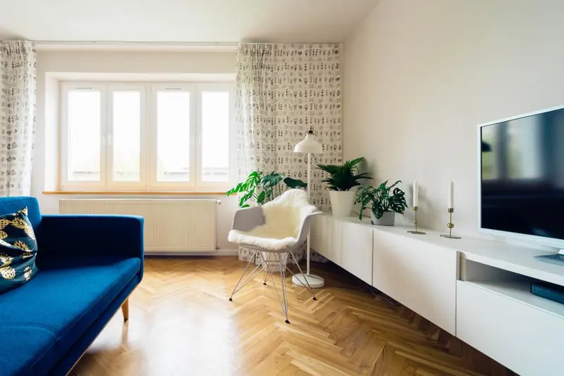 Plants & decor in a real room